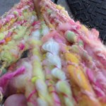 Water lily handspun